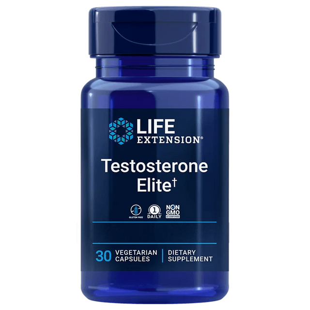 Testosterone Elite, 30 capsules - Life Extension - welzo