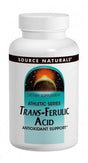 Trans-Ferulic Acid, 250 mg, 60 Tablets - Source Naturals - welzo