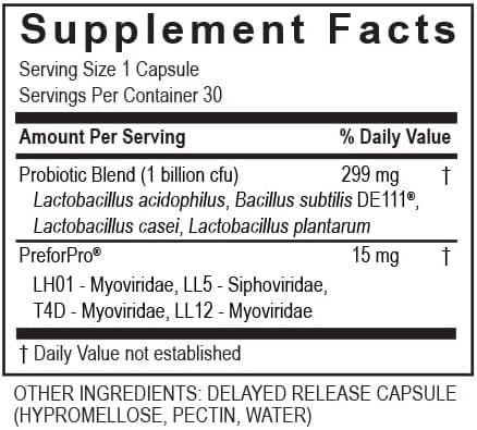 Transbiotic 30 caps - TransFormation - welzo