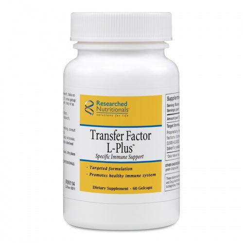 Transfer Factor L-Plus, 60 Capsules - Researched Nutritionals - welzo