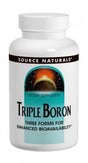 Triple Boron (3mg) - 200 Caps - Source Naturals - welzo