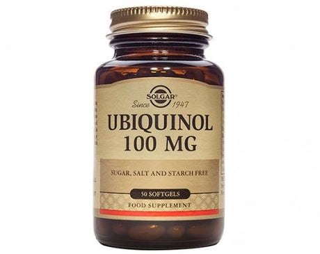 Ubiquinol, 100 mg, 50 Softgels - Solgar - welzo