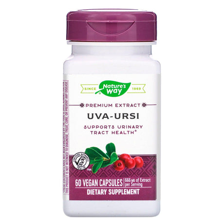 Uva-Ursi, 333 mg, 60 Capsules - Natures Way - welzo