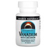 Vanadium with Chromium - 90 Tablets - Source Naturals - welzo