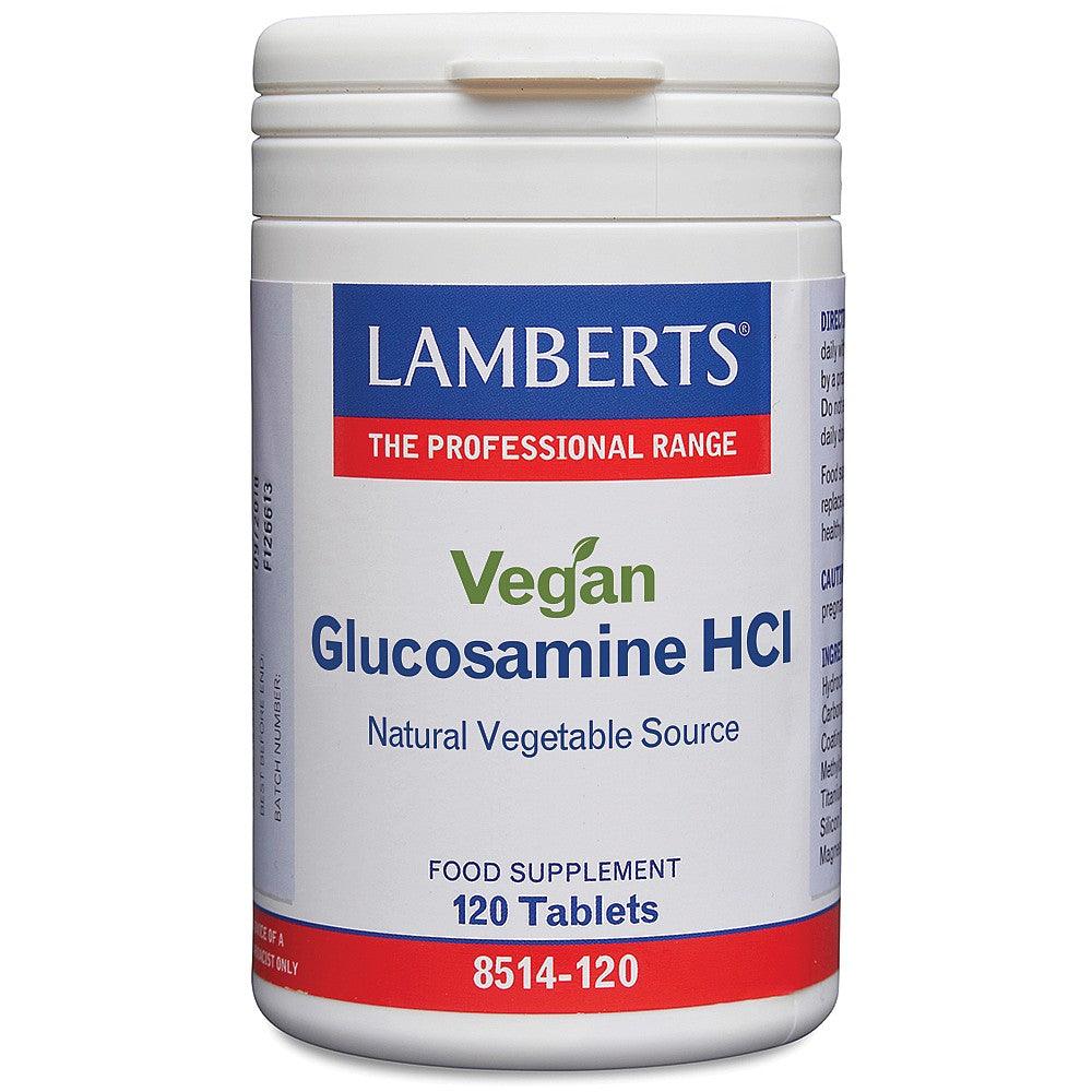 Vegan Glucosamine HCI - 120 tabs - Lamberts - welzo