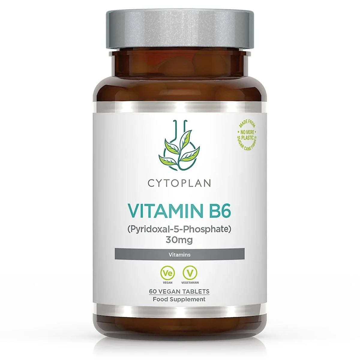 Vitamin B6 as P-5-P (vegan) – 60 Tablets – Cytoplan - welzo