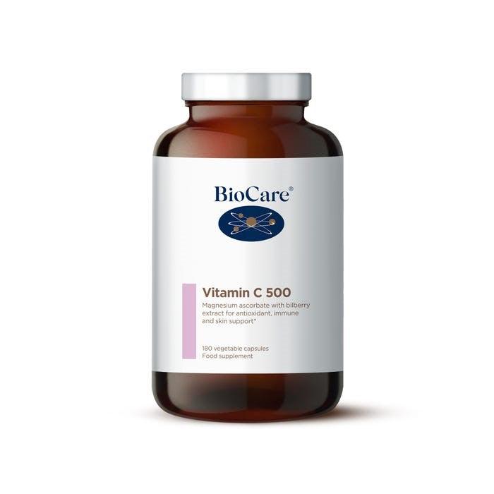 Vitamin C 500, 180 Capsules - Biocare - welzo