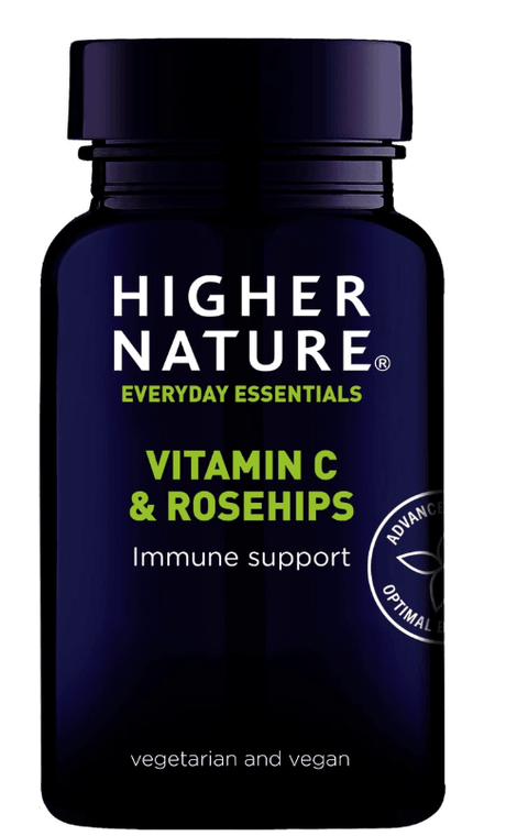 Vitamin C Rosehips (formerly known as Rosehips) 180 Tablets - Higher Nature - welzo