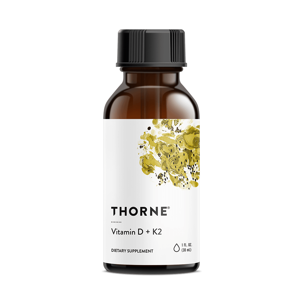 Vitamin D+K2 (D3/K2) (1oz - 30ml) - Thorne Research - welzo