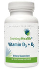 Vitamin D3 (D-3) + K2 - 60 Vegetarian Capsules - Seeking Health - welzo