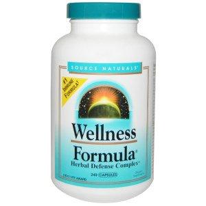 Wellness Formula, Herbal Defense Complex- 240 Capsules - Source Naturals - welzo