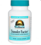 Wellness Transfer Factor- 125 mg- 60 Veggie Caps - Source Naturals - welzo