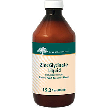 Zinc Glycinate Liquid 15.2 fl oz - Genestra - SOI* - welzo